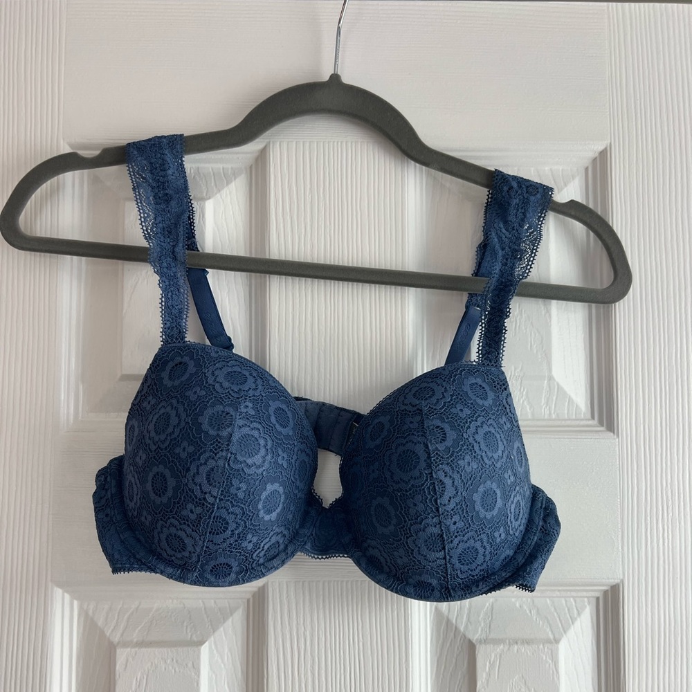 Aerie blue lace bra